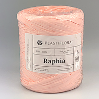 Рафия Plastiflora, светло-розовая, 200 м