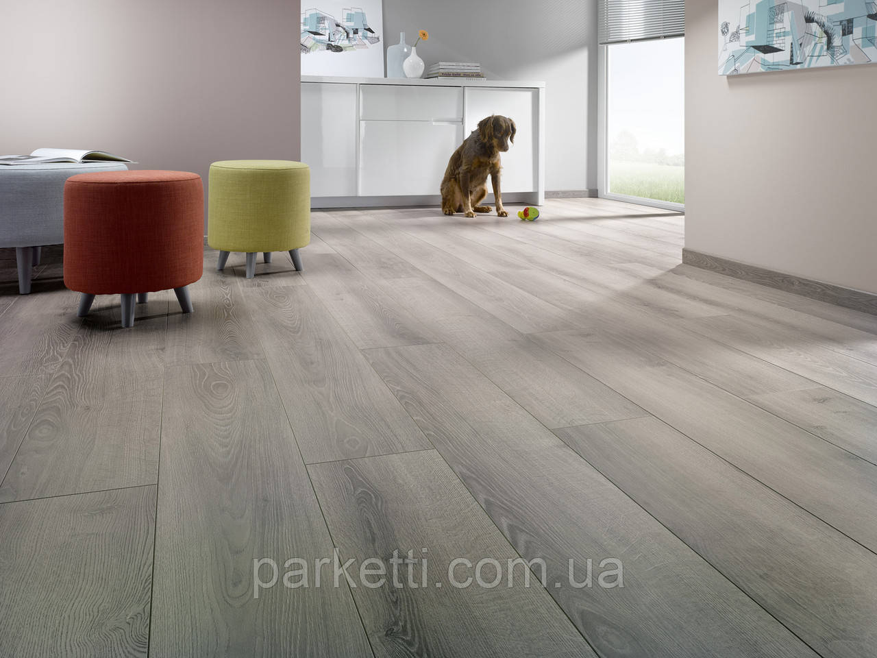 Ламинат Alsapan 437 Strong Сіра будівля, фото 1