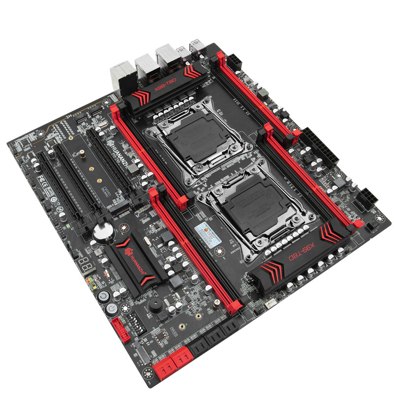 Купить Материнская плата Huananzhi X99-T8D двухпроцессорная LGA 2011 ...