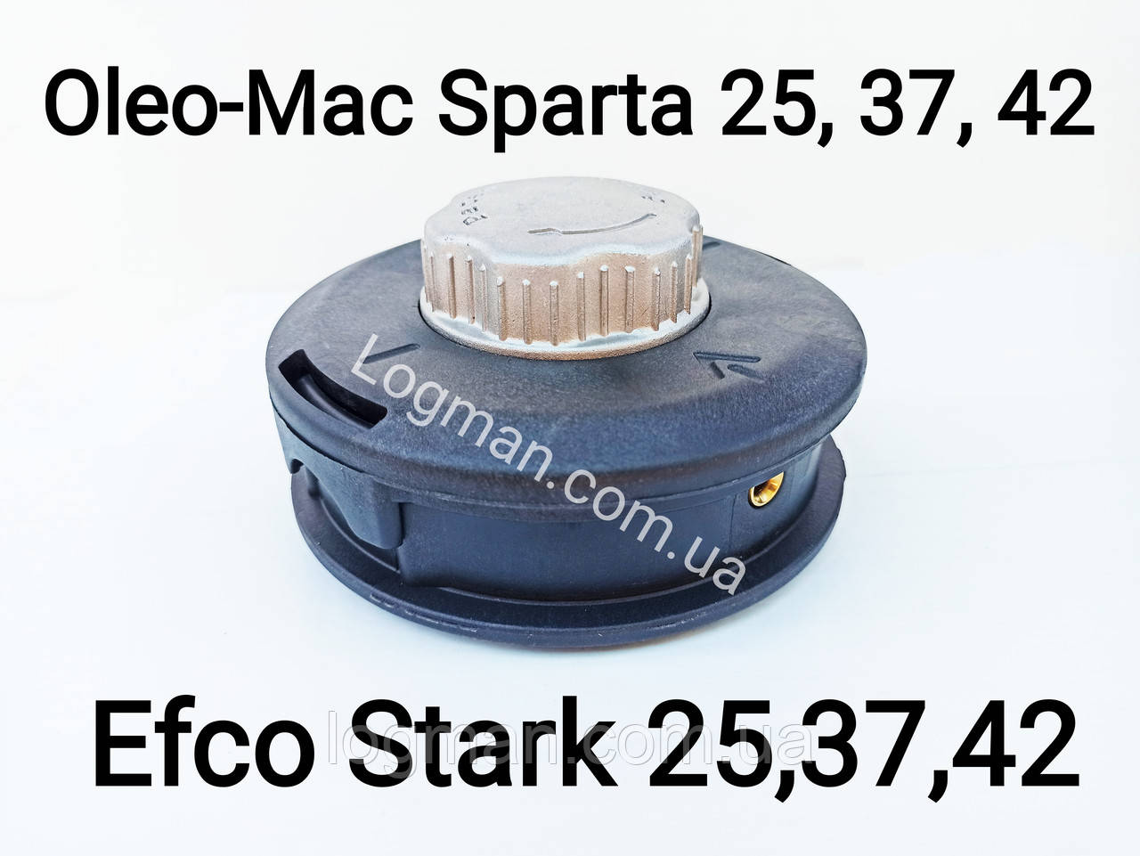 Косильна головка для мотокоси Oleo-Mac для бензокоси Олео-Мак 8х1.25 мм ліва