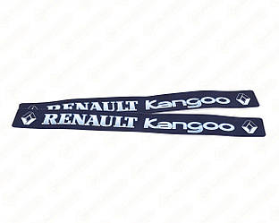 Наклейки на поріжки RENAULT KANGOO (СИНІ) матові на Renault Kangoo II - (505 мм х 65мм) - TN604M