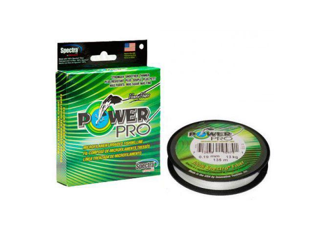 Шнур Power Pro 135m White 0.15mm 9kg/20lb, фото 1