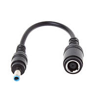 Кабель переходник для ноутбука HP 7.4x5.0 на 4.5*3.0 blue