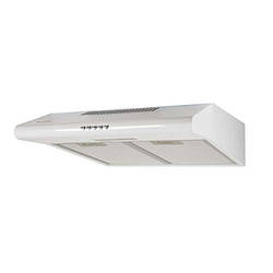 Біла настінна плоска витяжка для кухні Ventolux PARMA 60 WH, шириною 60 см