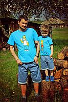 Комплект футболок батько+син - Гомер і Барт Сімпсони