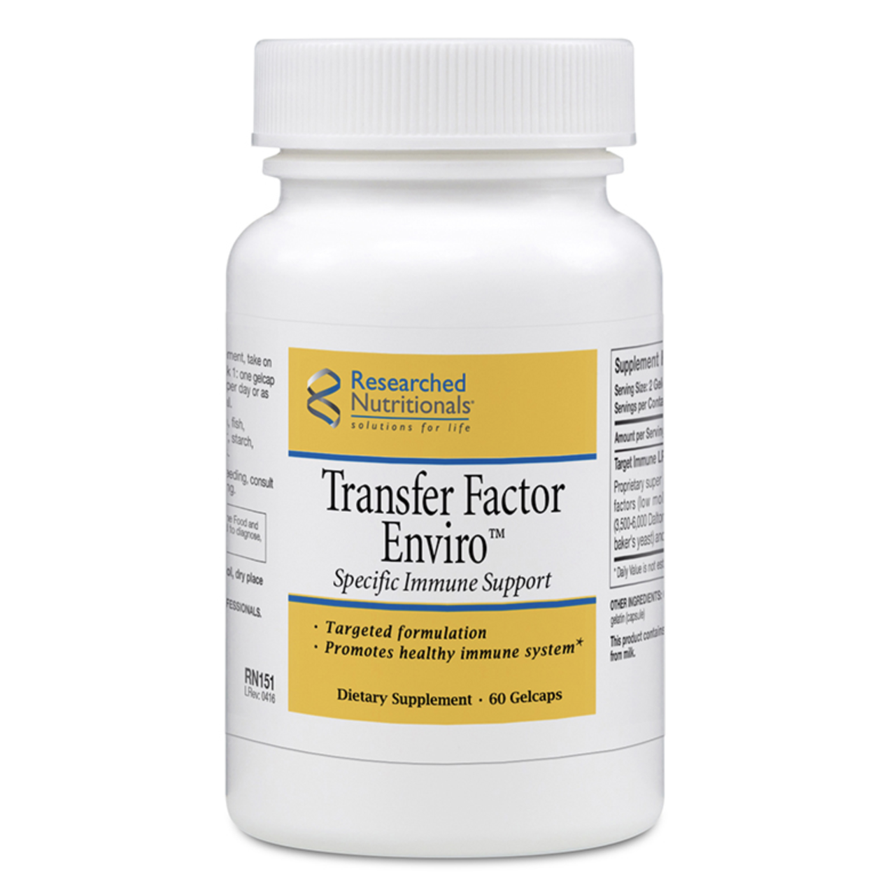 Researched Nutritionals Transfer Factor Enviro/трансфер фактор Енвіро 60