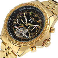 Чоловічий годинник Jaragar 048 Gold-Black