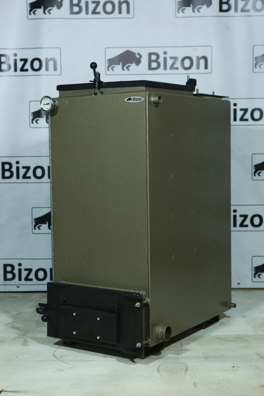 Котел Холмова Шахтного типу Bizon 32 кВт з ув. бункером