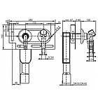 Панель монтажна для пральної машини Sanit, фото 2