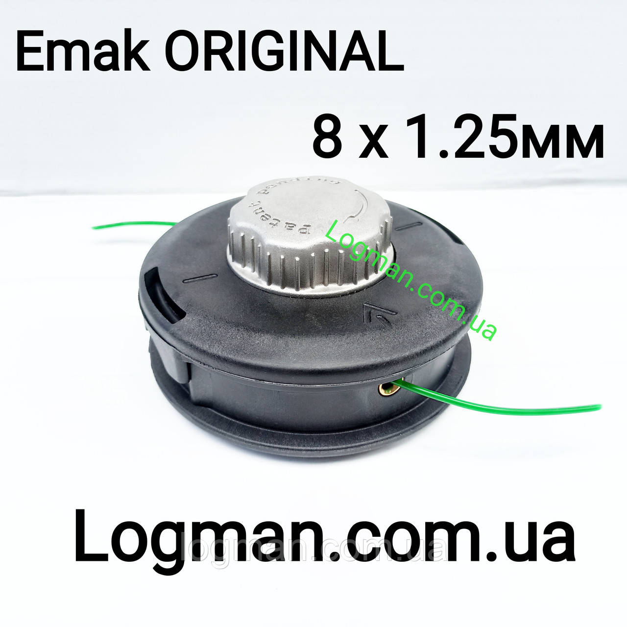 Косильна головка для тримера Oleo-Mac TR 111,130 E/Efco 8110,8130 (8х1.25 мм ліва різь гайка (мама))