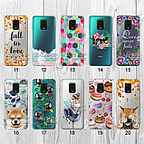 Силіконовий чохол з малюнком для Xiaomi Redmi Note 9S (new collection), фото 3