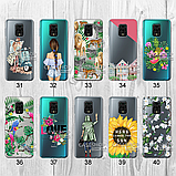 Силіконовий чохол з малюнком для Xiaomi Redmi Note 9S (new collection), фото 5