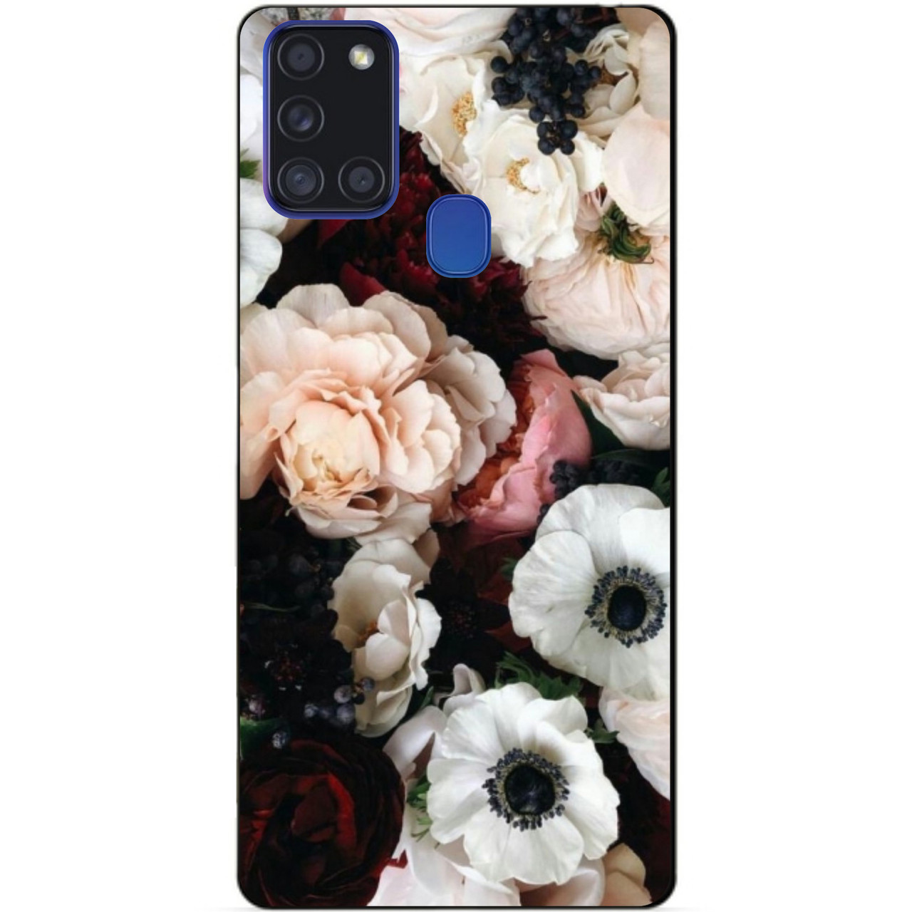 Силіконовий бампер чохол для Samsung A21s з малюнком Маки