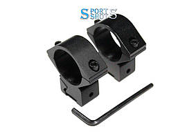 Кріпильні кільця Air Precision medium на планку 11 мм для оптичного прицілу