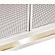 Біла плоска витяжка для кухні Ventolux ROMA 60 WH LUX, шириной 60 см зі скляним козирком, фото 4