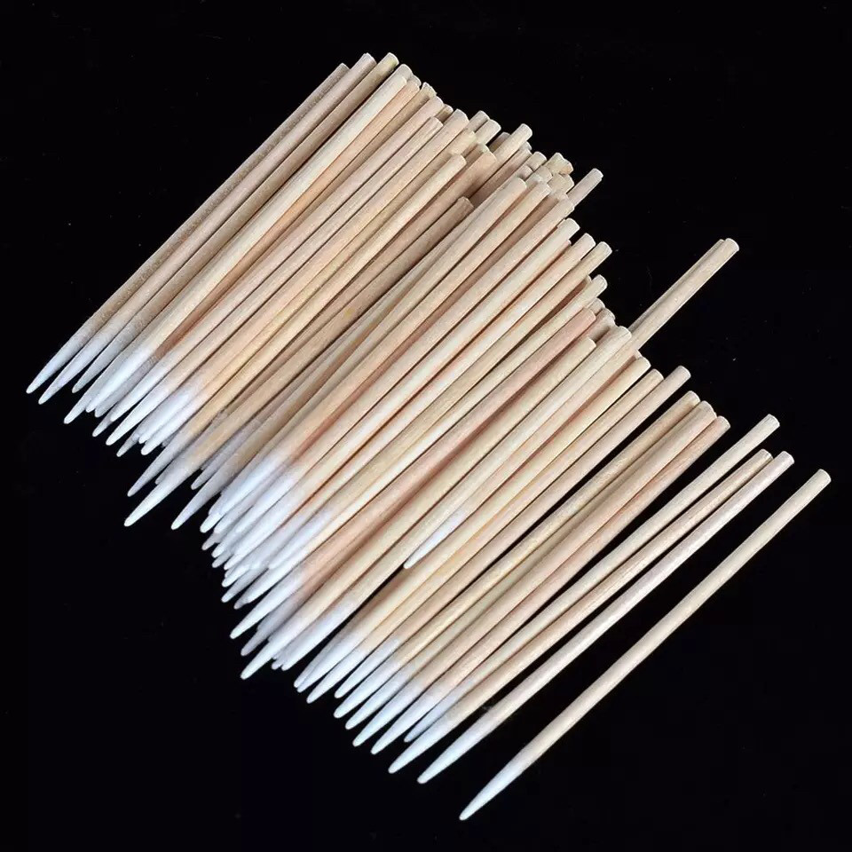 Ватні палички Micro sticks, 100 шт., фото 1