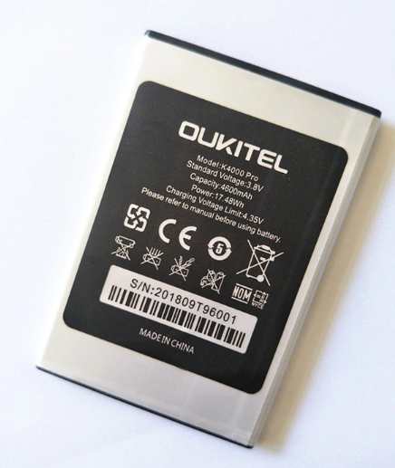 Акумулятор Oukitel K4000 Pro, 4600 mAh Original PRC