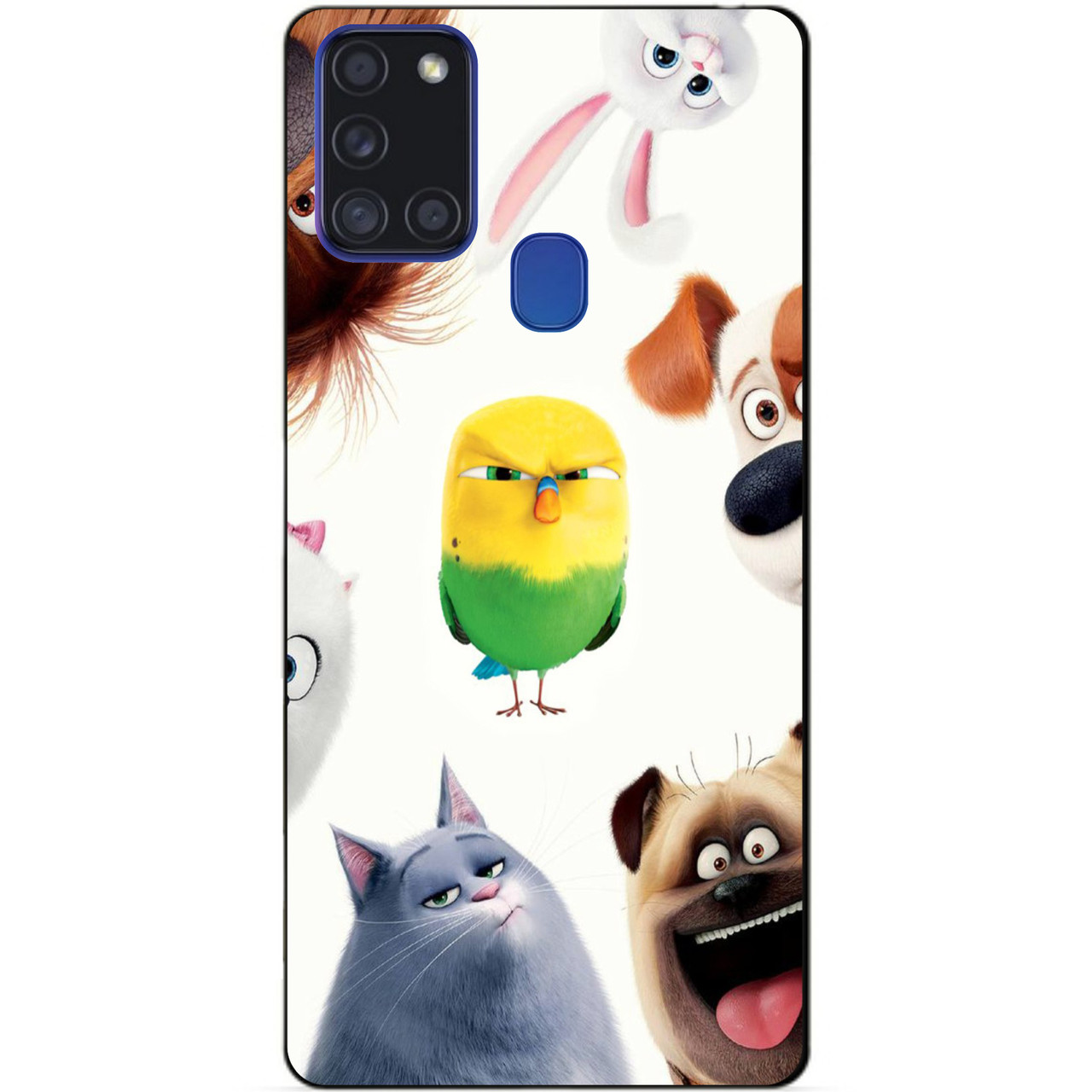 Силіконовий бампер чохол для Samsung A21s з малюнком Таємна життя домашніх тварин