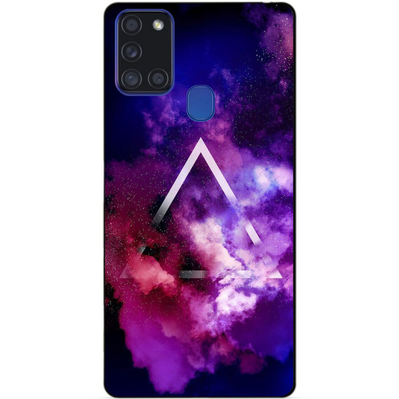 Силіконовий бампер чохол для Samsung A21s з малюнком Космос