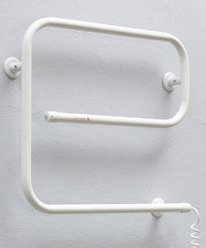 Сушарка для рушників Теплий Світ Змійка "Его" R білий (625*510*75) 70 Вт