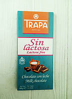 Шоколад молочный без лактозы TRAPA Sin Lactosa 100г (Испания)