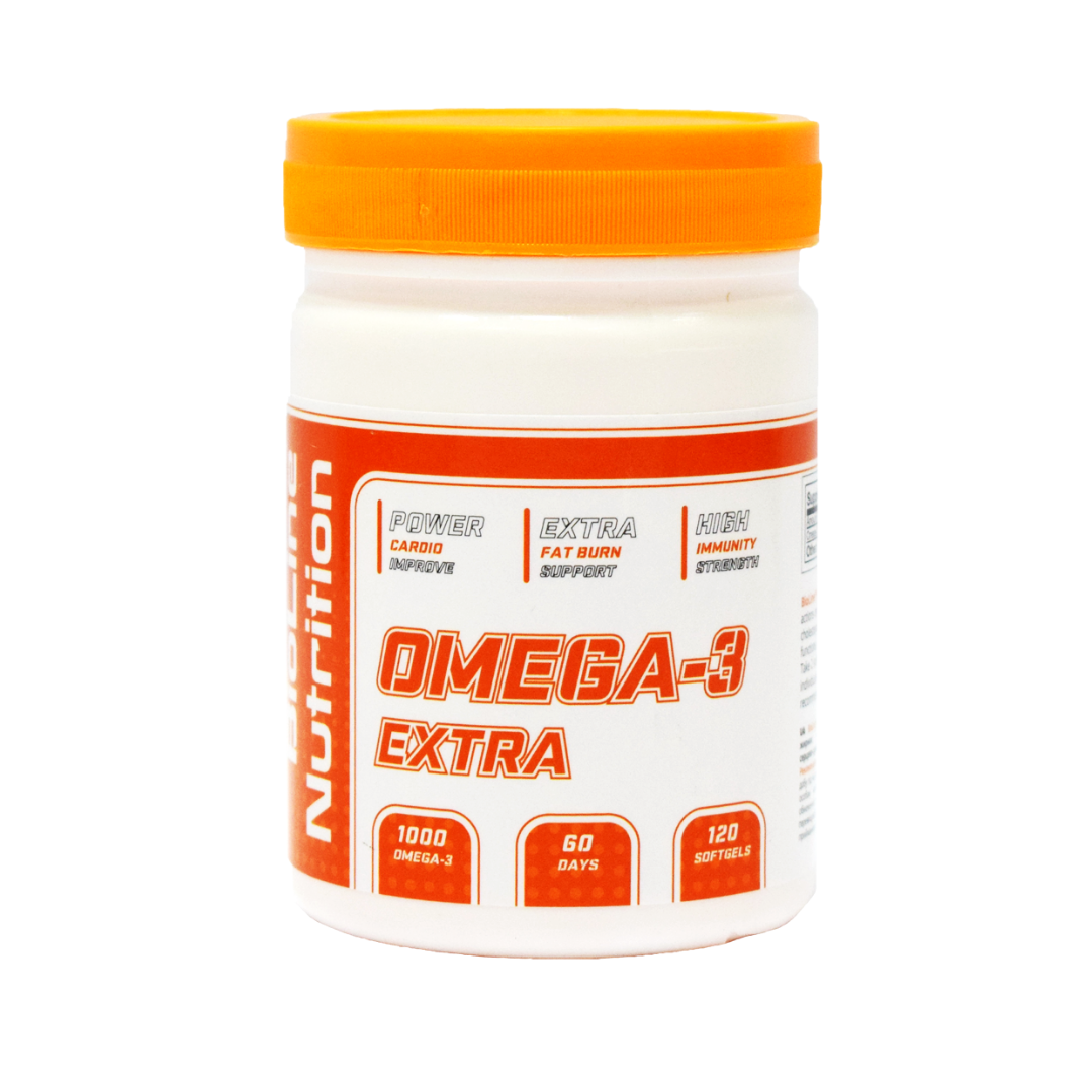 OMEGA-3 EXTRA (Риб'ячий жир) BIO LINE NUTRITION, GERMANY Упаковка: 120 капсул