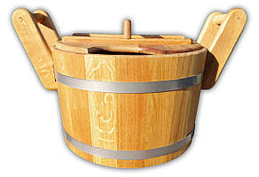 Дубовий запарник для лазні 20 літрів