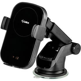 Автотримач з автозатискачем, з бездротовою зарядкою Gelius Pro Wally 2