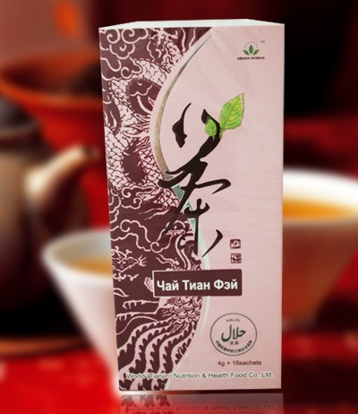 Чай Тіан Фей, Green World — для нормалізації ваги (схуднення)