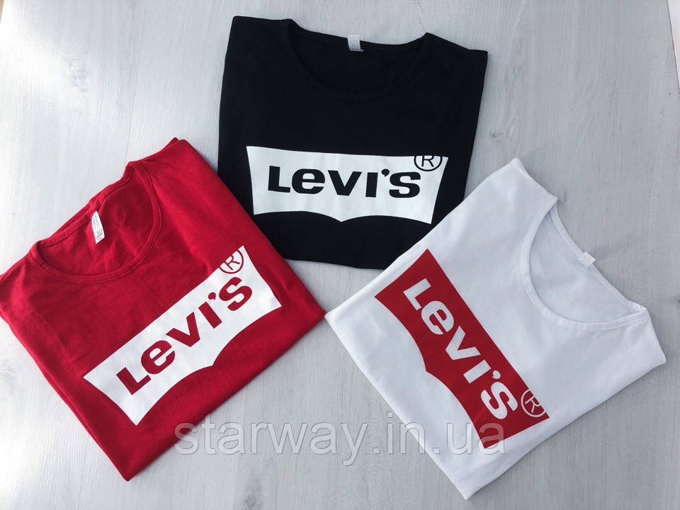 Стильна футболка levis | левіс