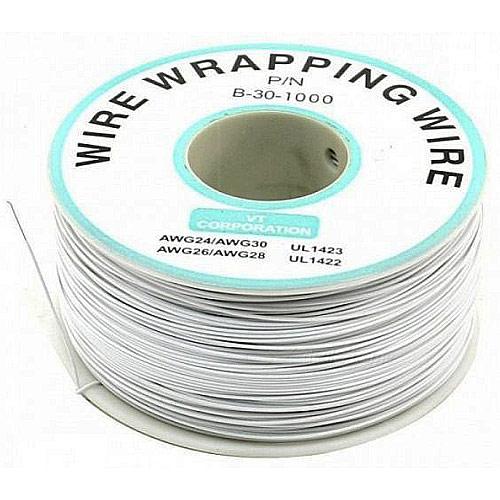 Провід для монтажу 30AWG 250м - Білий, фото 1