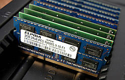 Оперативна пам'ять для ноутбука SO-DIMM DDR3 2GB