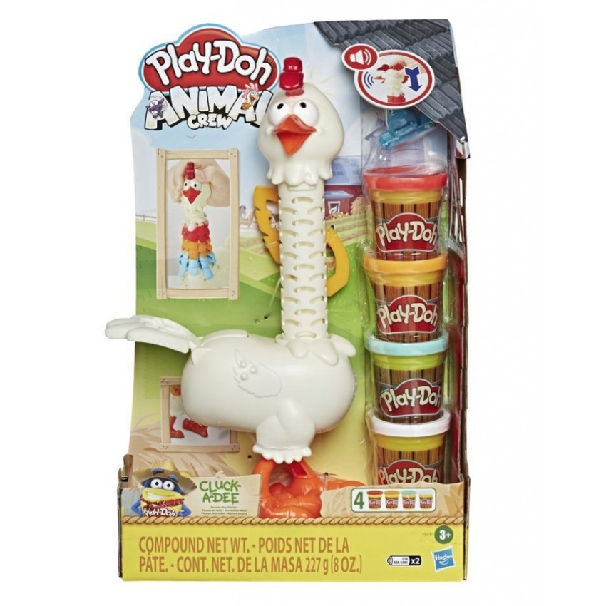 Ігровий набір із пластиліном Play Doh Диво в пір'ях Hasbro Е6647