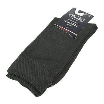 Однотонні чоловічі шкарпетки Derby 030 dark-olive