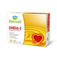 OMEGA 3, 500 mg - тонизирующий препарат для сердца, 120 кап.