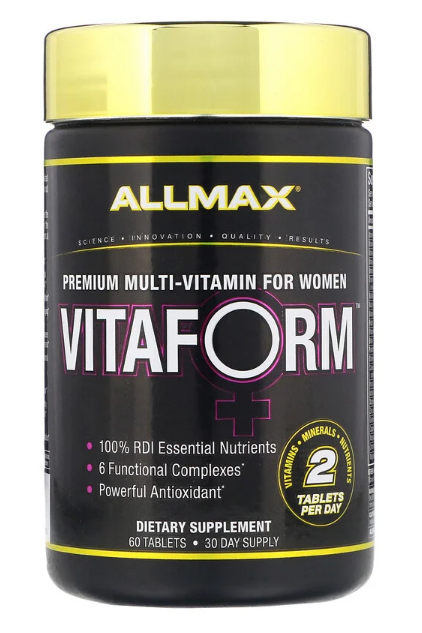 Allmax Vitaform Women’s Multivitamin 60 tabs