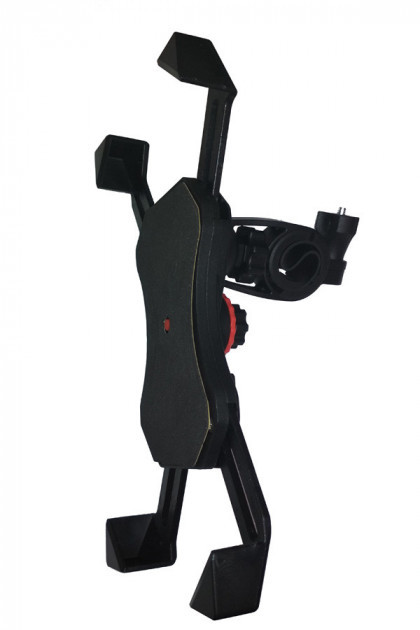 Велодержатель для телефона, смартфона D&N SJJ-005, авто фіксація, фото 1