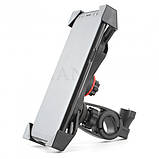 Велодержатель для телефона, смартфона D&N SJJ-005, авто фіксація, фото 6