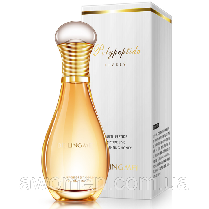Сироватка для обличчя Beilingmei Multi-Poliptide Honey конденсований мед проти зморщок 60 ml