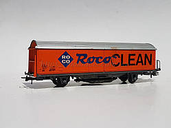 Roco 46400 вагон для чищення рейок від пилу Clean Schienenreinigungswagen, становлення б/у,масштаба 1/87,H0