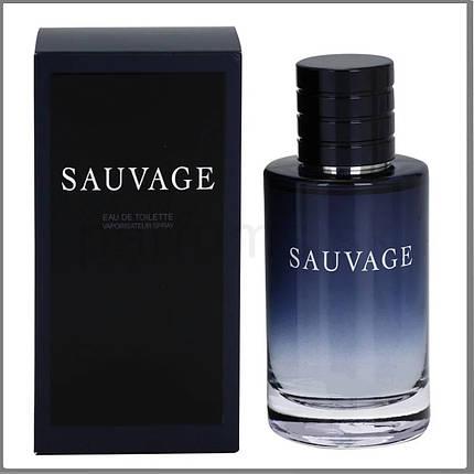Sauvage Eau de Toilette туалетна вода 100 ml. (Саваг Еау де Туалет), фото 1