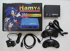 Hamy 4 HDMI ігрова приставка+350 ігор 8-16 біт (чорна)