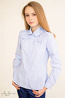 Блузка школьная для девочек 5062 ТМ Albero Размеры 134- 152