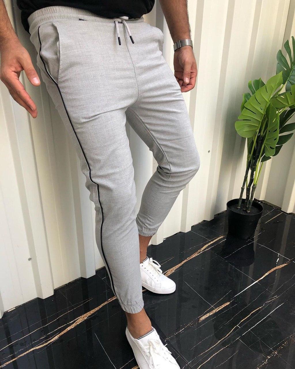 Чоловічі штани M425 сірі, фото 1