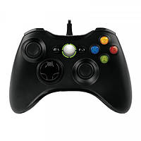 Провідний геймпад Microsoft Xbox 360 / PC Black