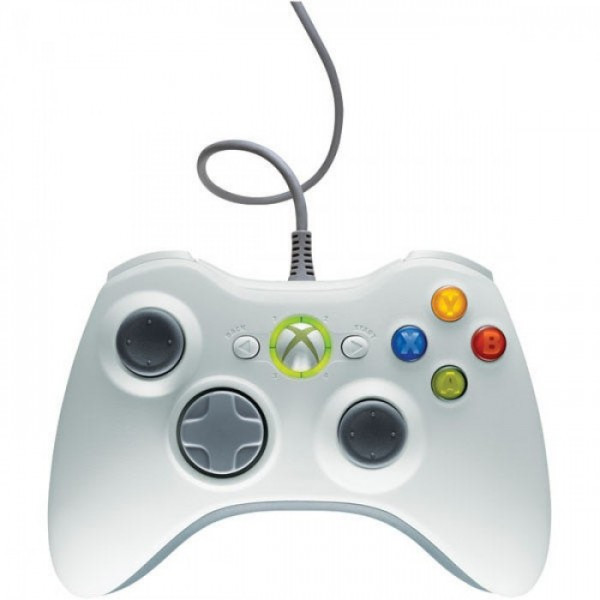 Провідний геймпад Microsoft Xbox 360 / PC Тільки чорний