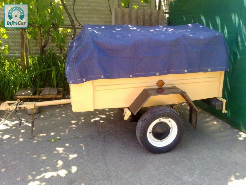 Тент на причіп Степок ЗАЗ-8101 1.61 х 1.17 рюкзачна тканина Oxford, фото 1