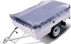 Тент для легкового причепа МАЗ -8114 Зубрьонок 1.60 м х 1.50 м ПВХ Єврофура