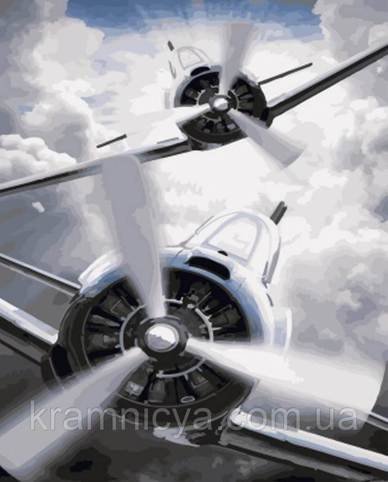 Картина по номерам Самолеты, Brushme 40х50 (GX22031) - фото 1 - id-p1224156671