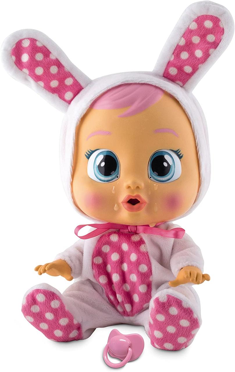 Лялька пупс плаксу Коні Cry Babies Coney Doll зайчик
